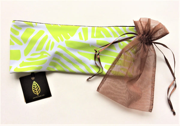 Geo Lime Print Head-banz